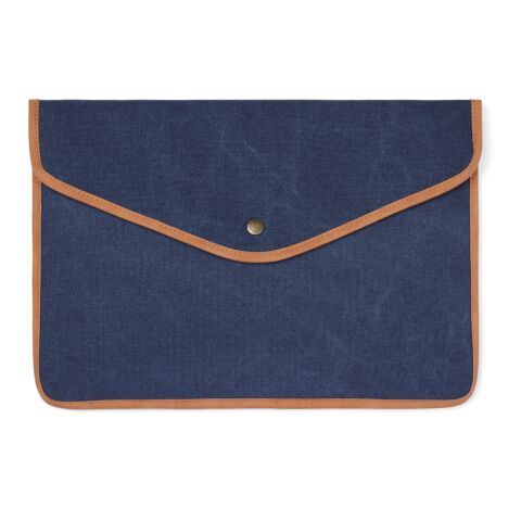 VINGA Bosler GRS recycled canvas 14" laptop sleeve navy | No Branding | not available | not available
