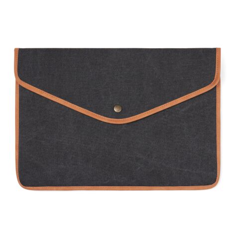 VINGA Bosler GRS recycled canvas 16&quot; laptop sleeve black | No Branding | not available | not available