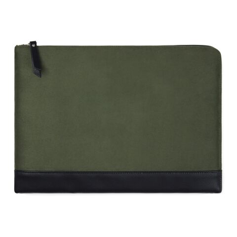 VINGA Marlow RCS recycled polyester 14" laptop sleeve green-black | No Branding | not available | not available
