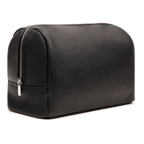 VINGA Bermond RCS recycled PU toiletry bag black | No Branding | not available | not available