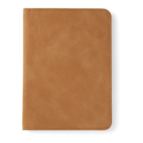 VINGA Bosler RCS RFID passport cover brown | No Branding