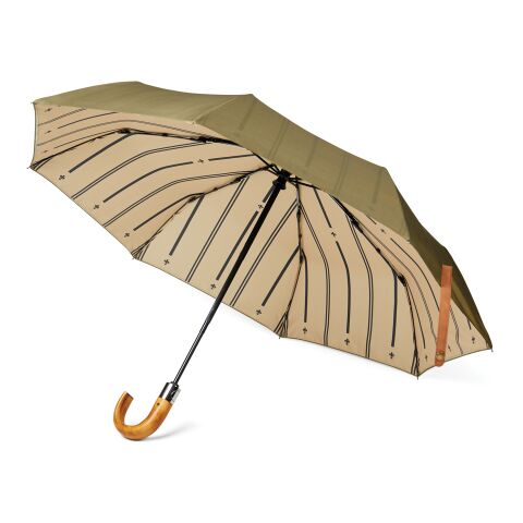 VINGA Bosler AWARE™ recycled pet 21" foldable umbrella green | No Branding | not available | not available