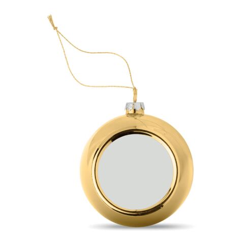 Christmas ball for sublimation gold | No Branding | not available | not available | not available