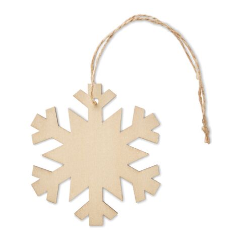 Snowflake Tree hanger wood | No Branding | not available | not available