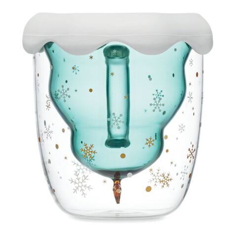 Double wall borosilicate mug green | No Branding | not available | not available