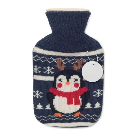Hot water bottle 250ml navy blue | No Branding | not available | not available | not available