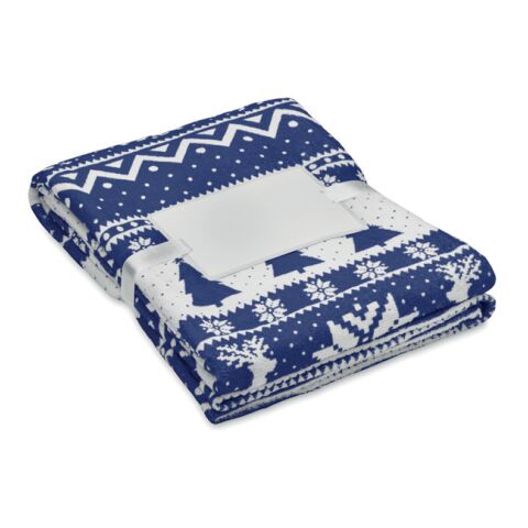 RPET fleece blanket 190 gr/m² blue | No Branding | not available | not available | not available