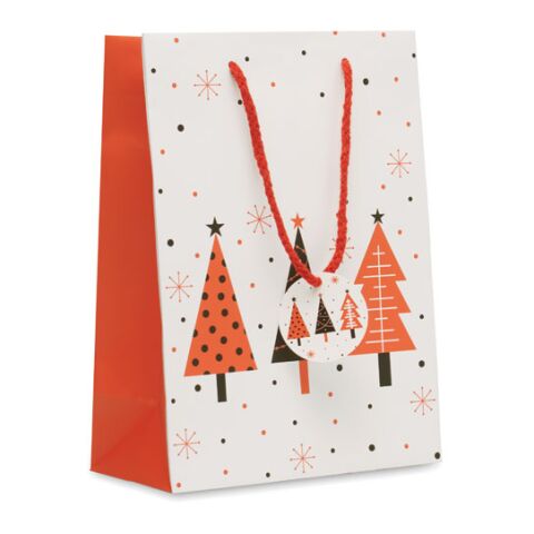 Gift paper bag medium white | No Branding | not available | not available