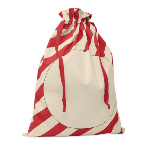Large Santa cotton bag red | No Branding | not available | not available | not available