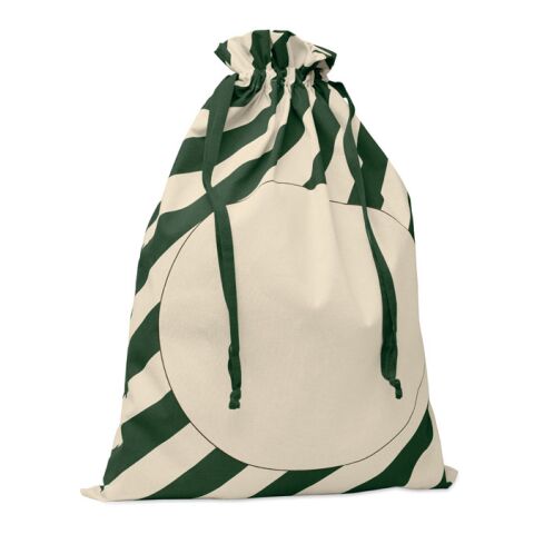 Large Santa cotton bag green | No Branding | not available | not available | not available