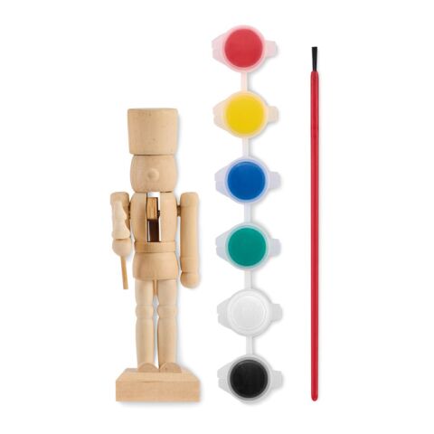 Nutcracker painting set wood | No Branding | not available | not available