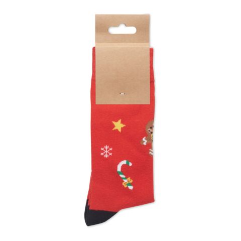 Pair of Christmas socks M red | No Branding | not available | not available | not available