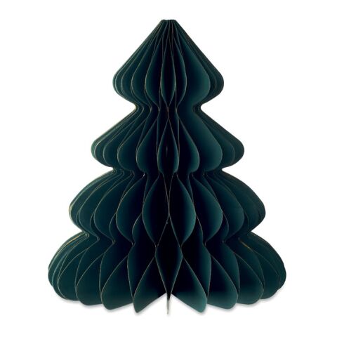 Paper Xmas tree decoration green