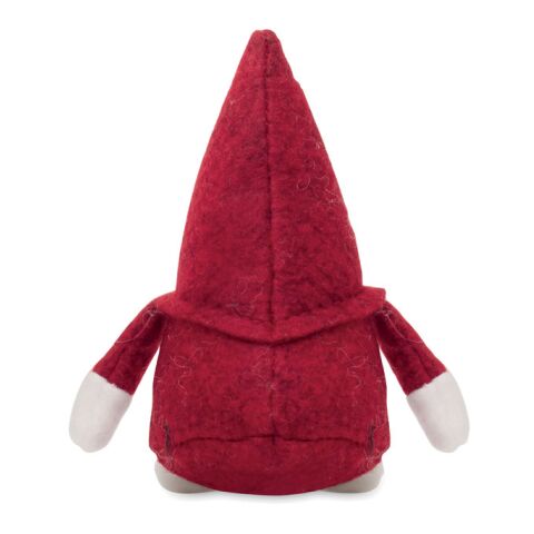 Felt gnome decoration red