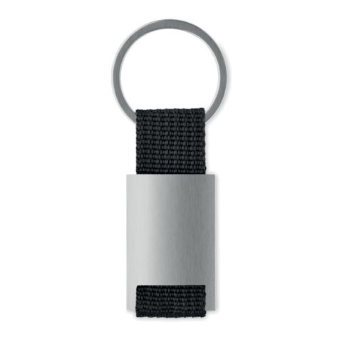Metal rectangular key ring black | No Branding | not available | not available | not available