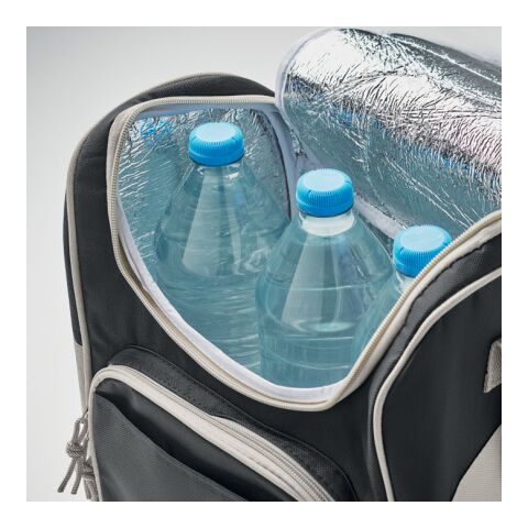 Cooler bag with front pocket black | No Branding | not available | not available | not available