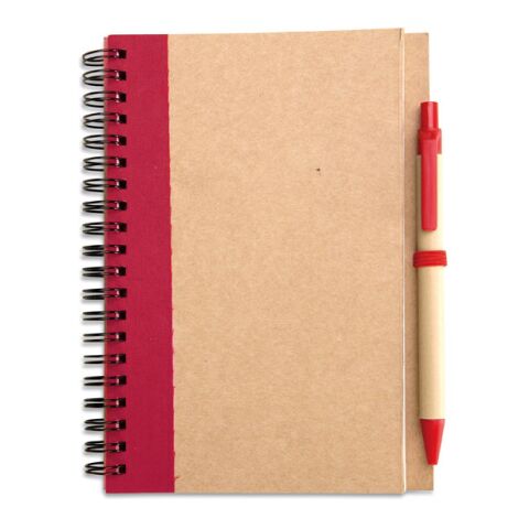 B6 recycled notebook set red | No Branding | not available | not available | not available
