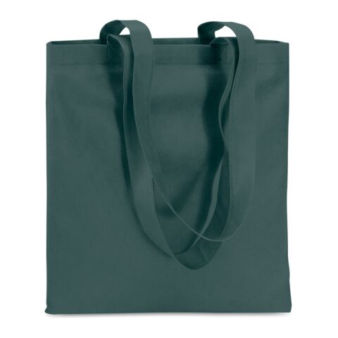 80gr/m² nonwoven shopping bag long handles Dark green | No Branding | not available | not available | not available