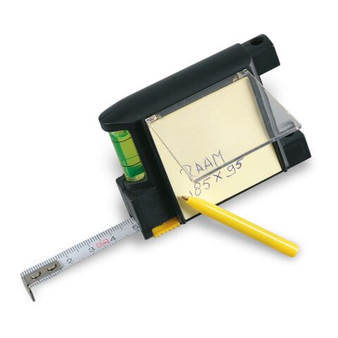 Measuring tape 2m with notepad black | No Branding | not available | not available