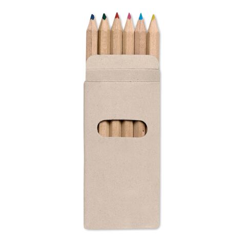 6 coloured pencils in box Colourful | No Branding | not available | not available | not available
