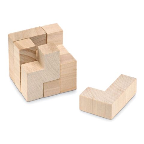 Wooden puzzle in cotton pouch wood | No Branding | not available | not available | not available