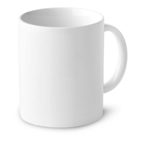 Classic ceramic mug 300 ml white | No Branding | not available | not available