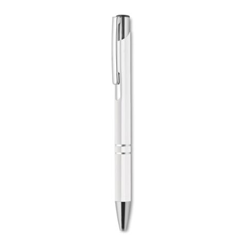 Push button pen with black ink white | No Branding | not available | not available