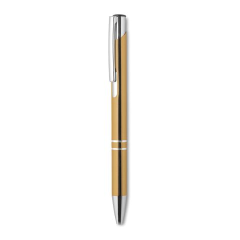 Push button pen with black ink gold | No Branding | not available | not available