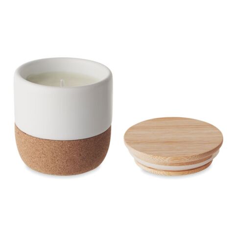 Plant based wax candle 80 gr white | No Branding | not available | not available