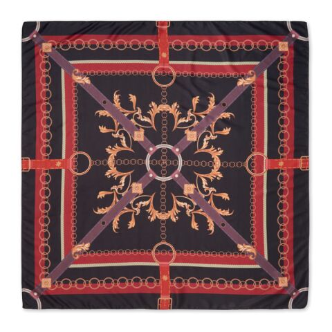 Shawl recycled satin polyester black | No Branding | not available | not available | not available