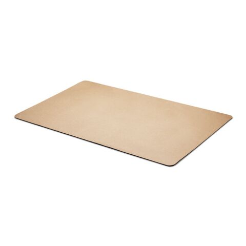 Large recycled paper desk pad beige | No Branding | not available | not available