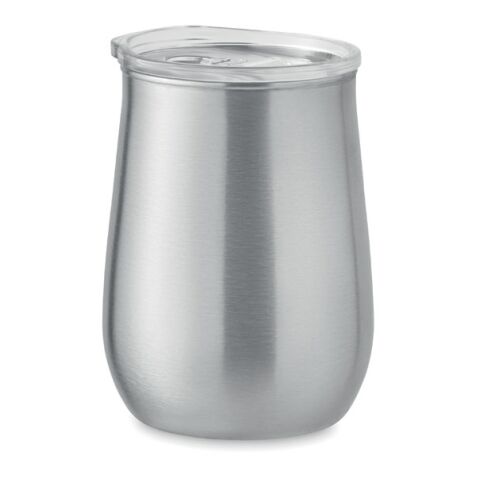 Recycled stainless steel mug matt silver | No Branding | not available | not available | not available
