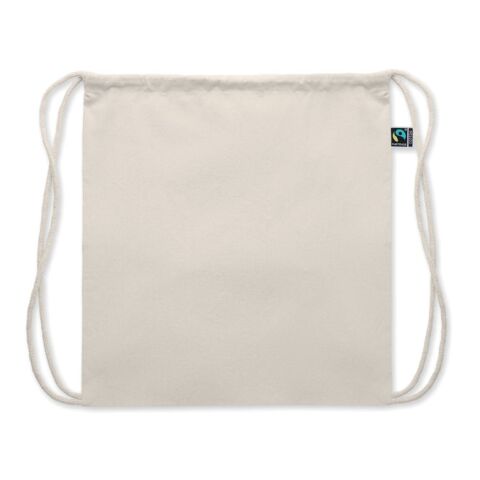 Drawstring bag Fairtrade beige | No Branding | not available | not available | not available