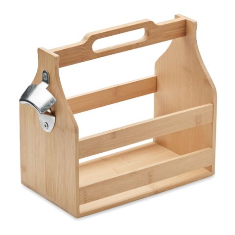 6 beer crate in bamboo wood | No Branding | not available | not available