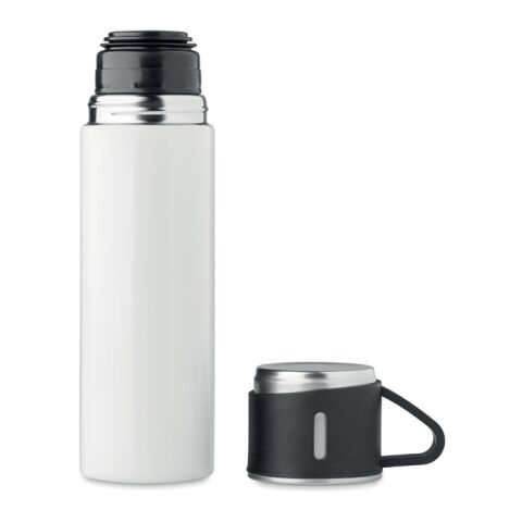 Double wall bottle 420 ml white | No Branding | not available | not available | not available