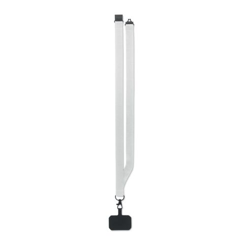 Phone holder lanyard white | No Branding | not available | not available | not available