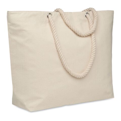 Beach cooler bag in cotton beige | No Branding | not available | not available | not available