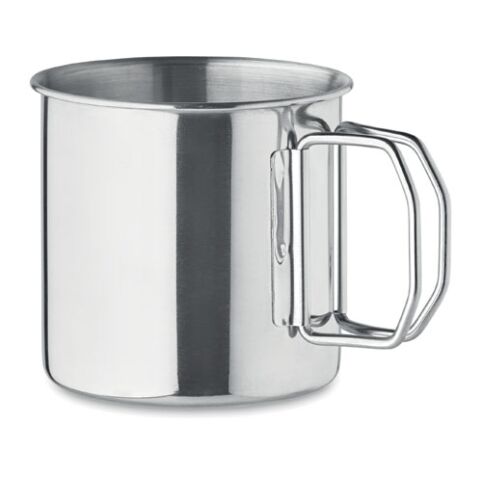 Stainless steel mug 330 ml silver | No Branding | not available | not available | not available