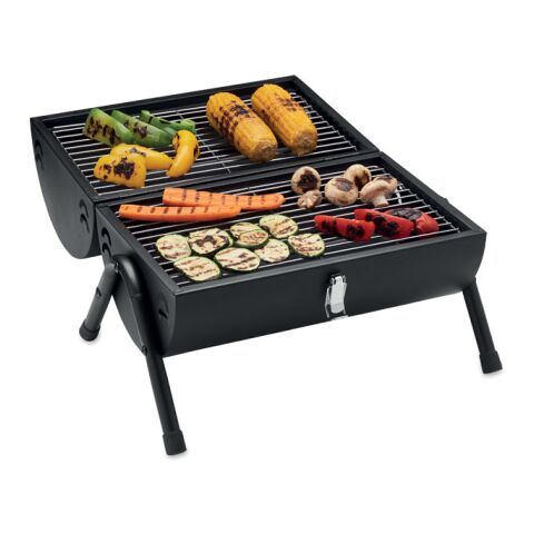 Portable barbecue with chimney black | No Branding | not available | not available