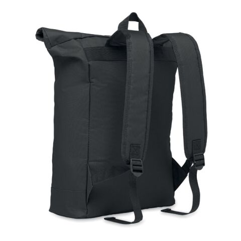 600Dpolyester rolltop backpack black | No Branding | not available | not available | not available