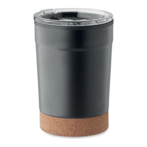 Double wall tumbler 300ml black | No Branding | not available | not available | not available