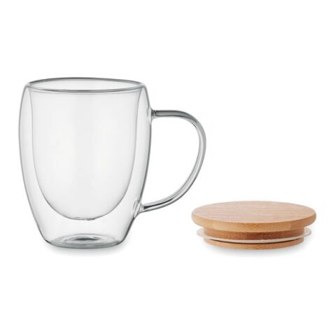 Classic double wall mug 300ml transparent | No Branding | not available | not available | not available