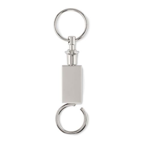 Pull apart split key ring matt silver | No Branding | not available | not available | not available