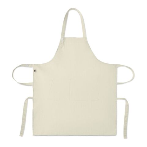 Organic cotton apron 240 gr/m² Off White | No Branding | not available | not available | not available