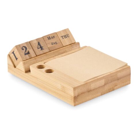 Bamboo desktop calendar wood | No Branding | not available | not available