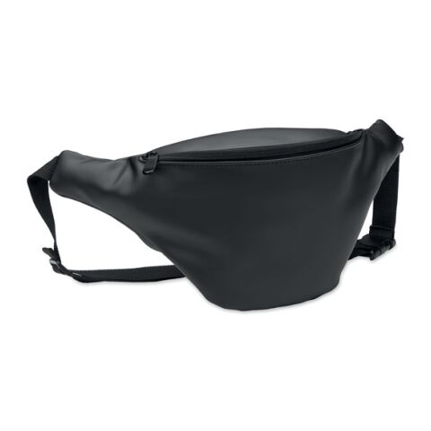 Soft PU waist bag black | No Branding | not available | not available