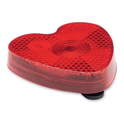 Heart shaped reflector light red | No Branding | not available | not available