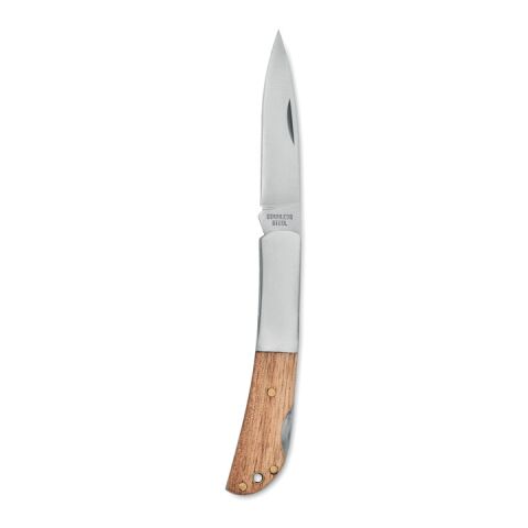 Foldable knife in acacia wood wood | No Branding | not available | not available