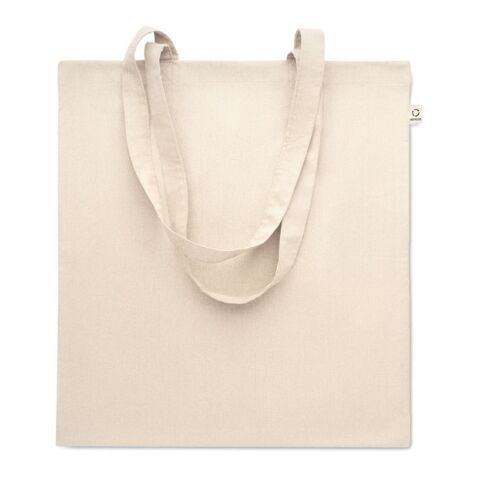 Recycled cotton shopping bag beige | No Branding | not available | not available | not available