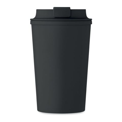 PLA double wall tumbler 350ml black | No Branding | not available | not available